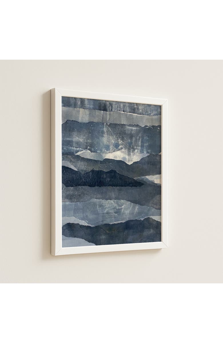 Artxtiles Blue Ridges Small Framed Print, Alternate, color, 