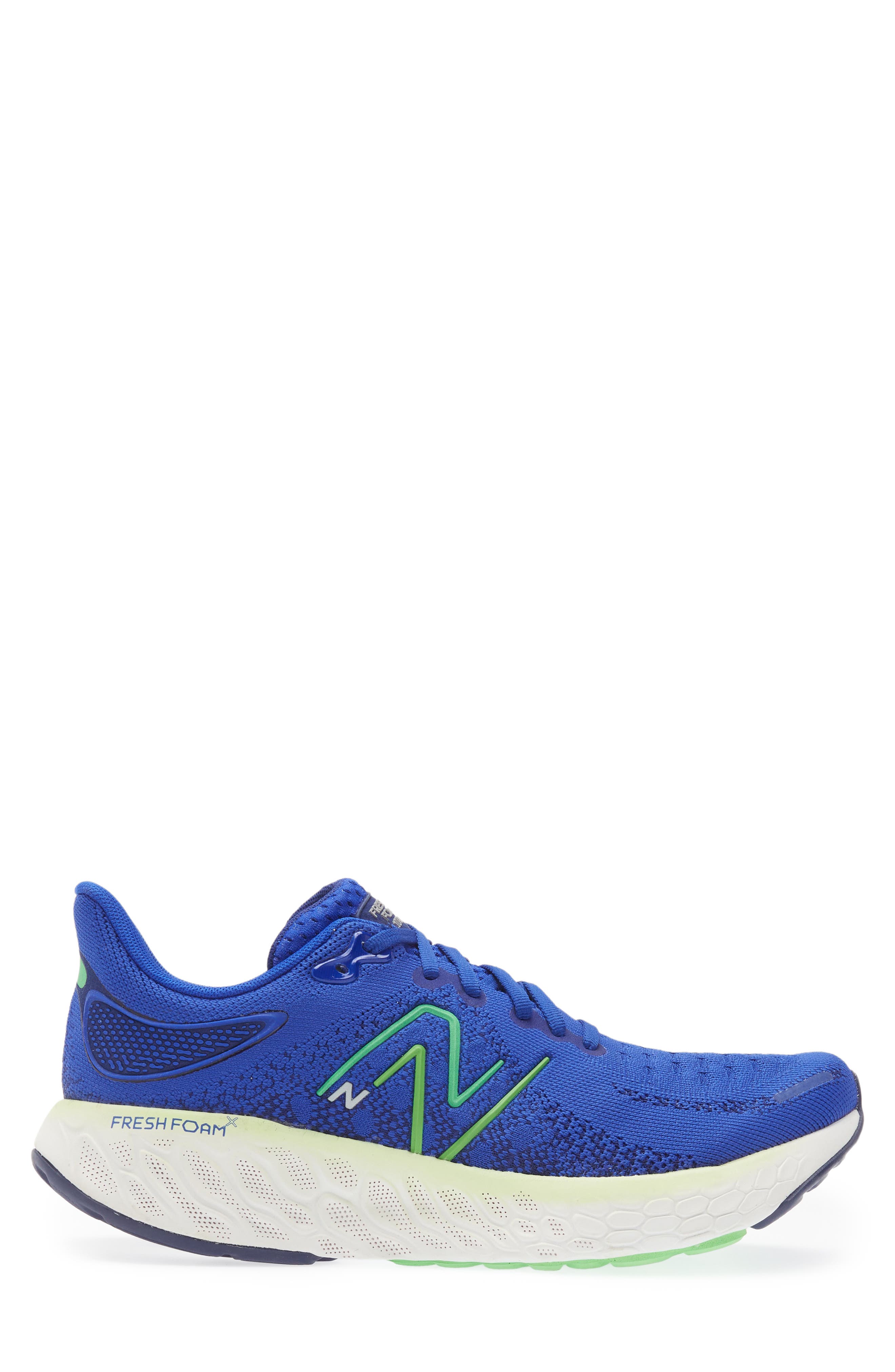 Fresh Foam X 1080v12 Running Shoe, Alternate, color, INFINITY BLUE/ GREEN APPLE