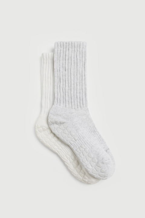 The Everyday Slouch Duo Grip Socks (set of 2)