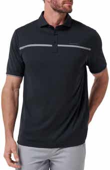 TravisMathew Flight Plan Chest Stripe Polo