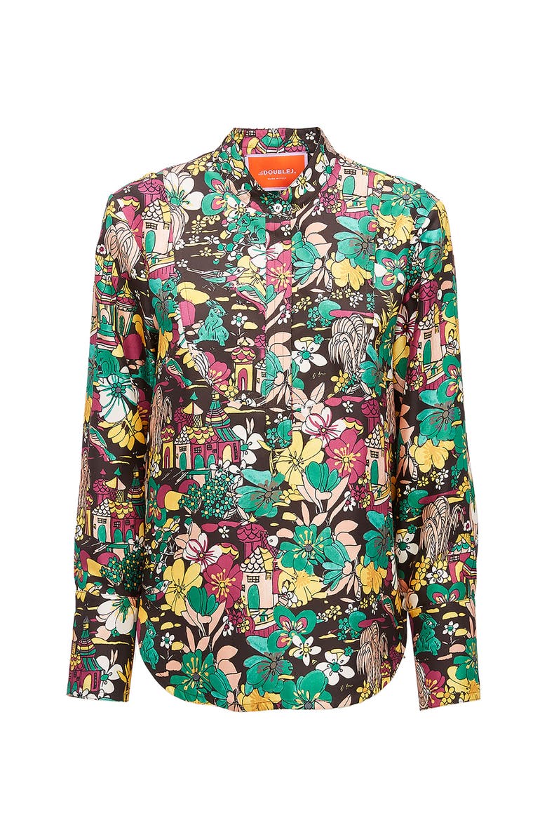 La DoubleJ Portofino Shirt, Alternate, color, Temples Multicolor