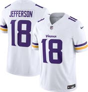 Nike Men's Nike Justin Jefferson White Minnesota Vikings Vapor F.U.S.E. Limited Jersey