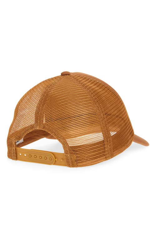 Carhartt Work In Progress Heart Patch Trucker Hat In Brown