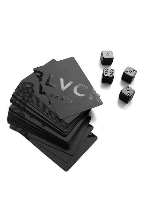 Playing Cards - Batman x Blvck Blvckout Bundle (2 Card Packs + 4 Dice)