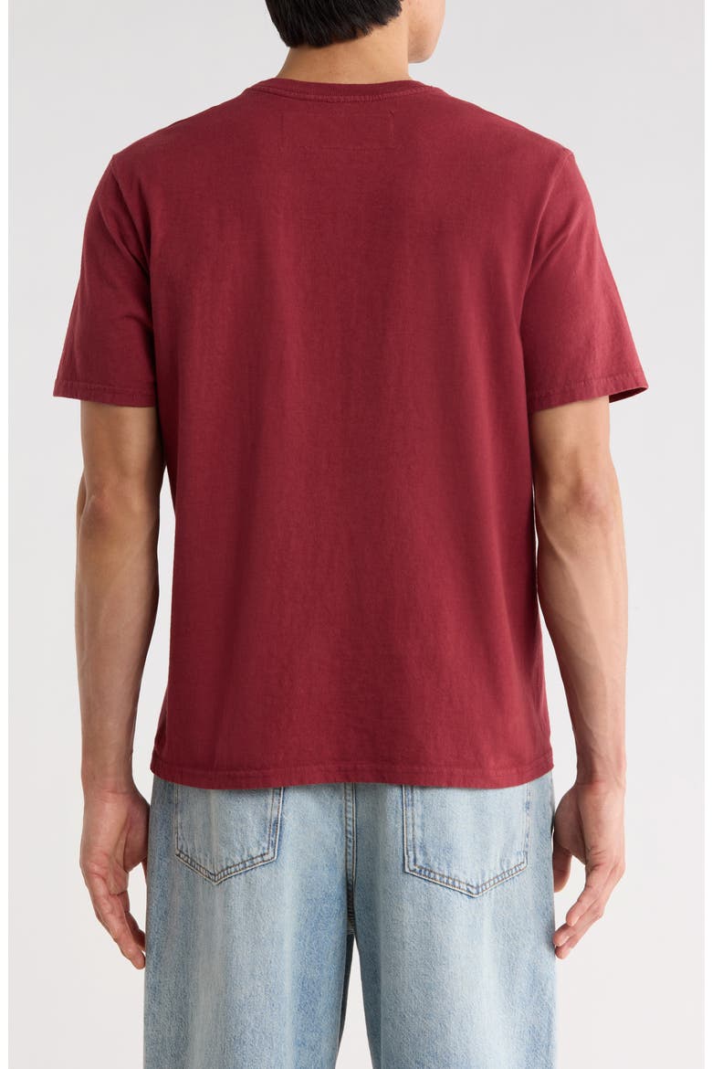Cobra Graphic Print T-Shirt, Alternate, color, BURGUNDY