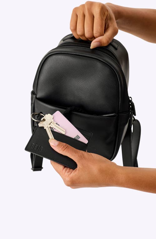 Beis Béis The Essential Mini Backpack In Black