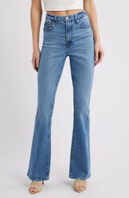 Good American Good Classic High Waist Bootcut Jeans