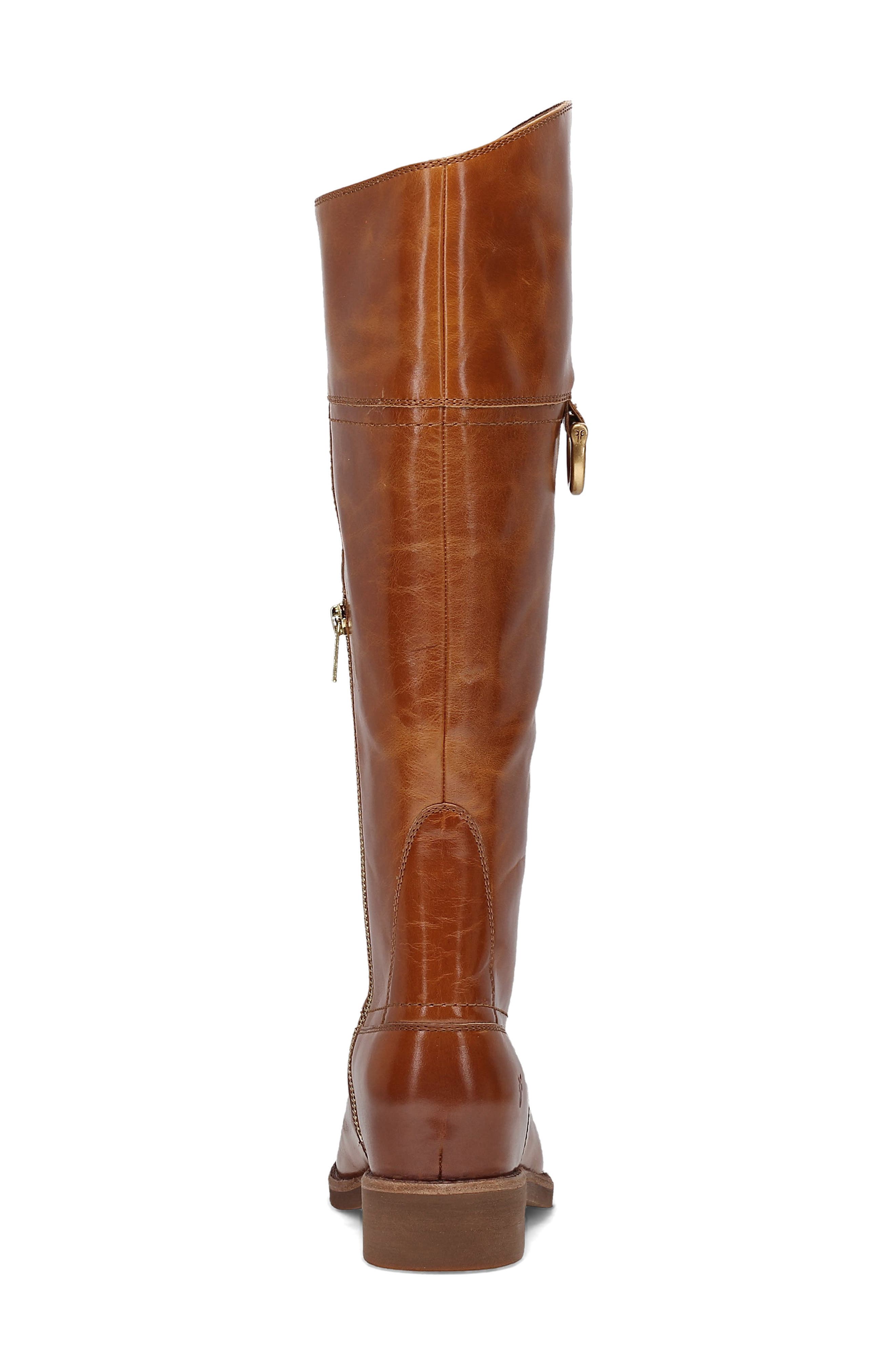 Quinn Riding Boot, Alternate, color, AMBER