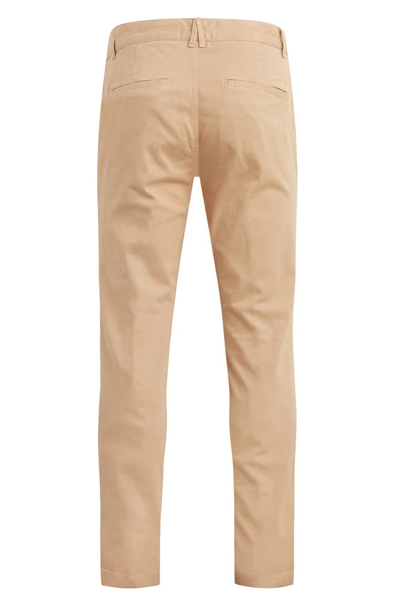 Hudson Jeans Slim Straight Leg Chinos, Alternate, color, Mocha