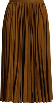 Proenza Schouler Eda Pleated Jersey Skirt