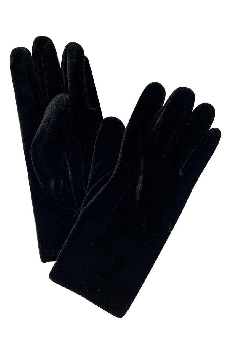 MARCUS ADLER Velvet Gloves, Main, color, Black