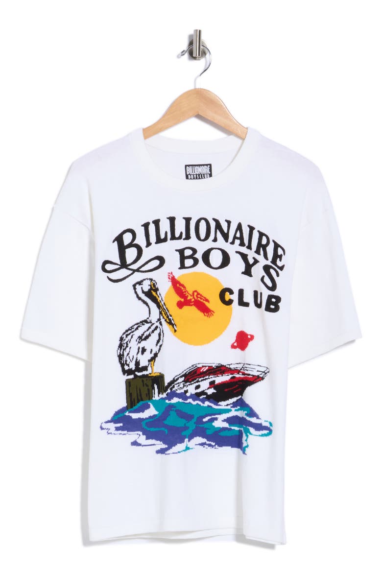 BB Pelican Cotton Graphic T-Shirt, Alternate, color, WHITE