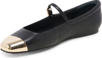 Reyes Cap Toe Mary Jane Flat