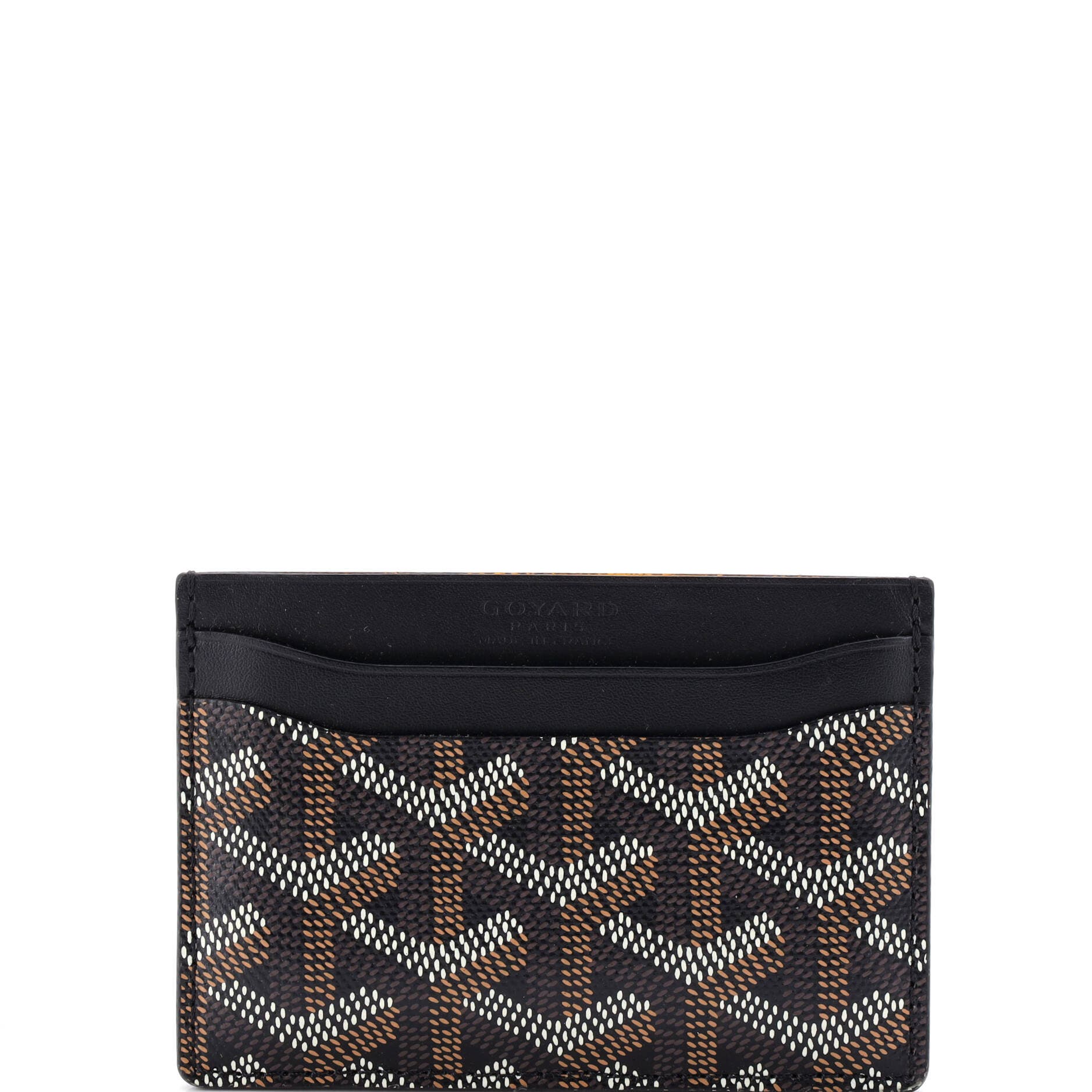 Saint Sulpice Card Holder Coated Canvas, Main, color, Print