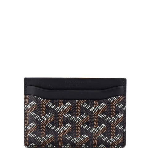 Saint Sulpice Card Holder Coated Canvas