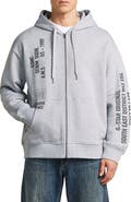 G-STAR Stencil Graphic Relaxed Full Zip Hoodie