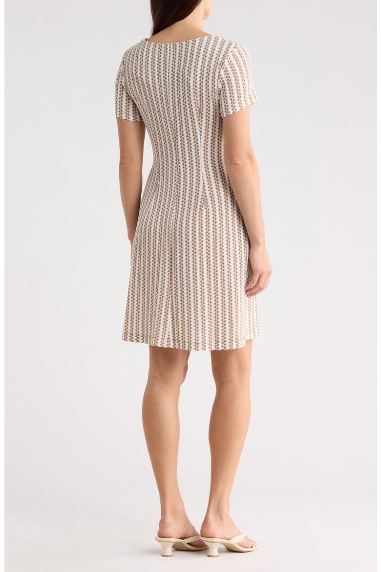 Novelty Knit Dress, Alternate, color, NATURAL