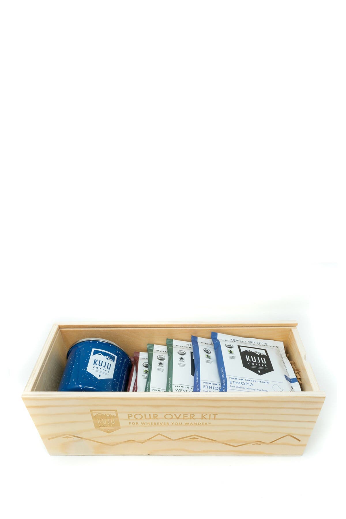 KUJU COFFEE Wood Pour Over Gift Set | Nordstromrack