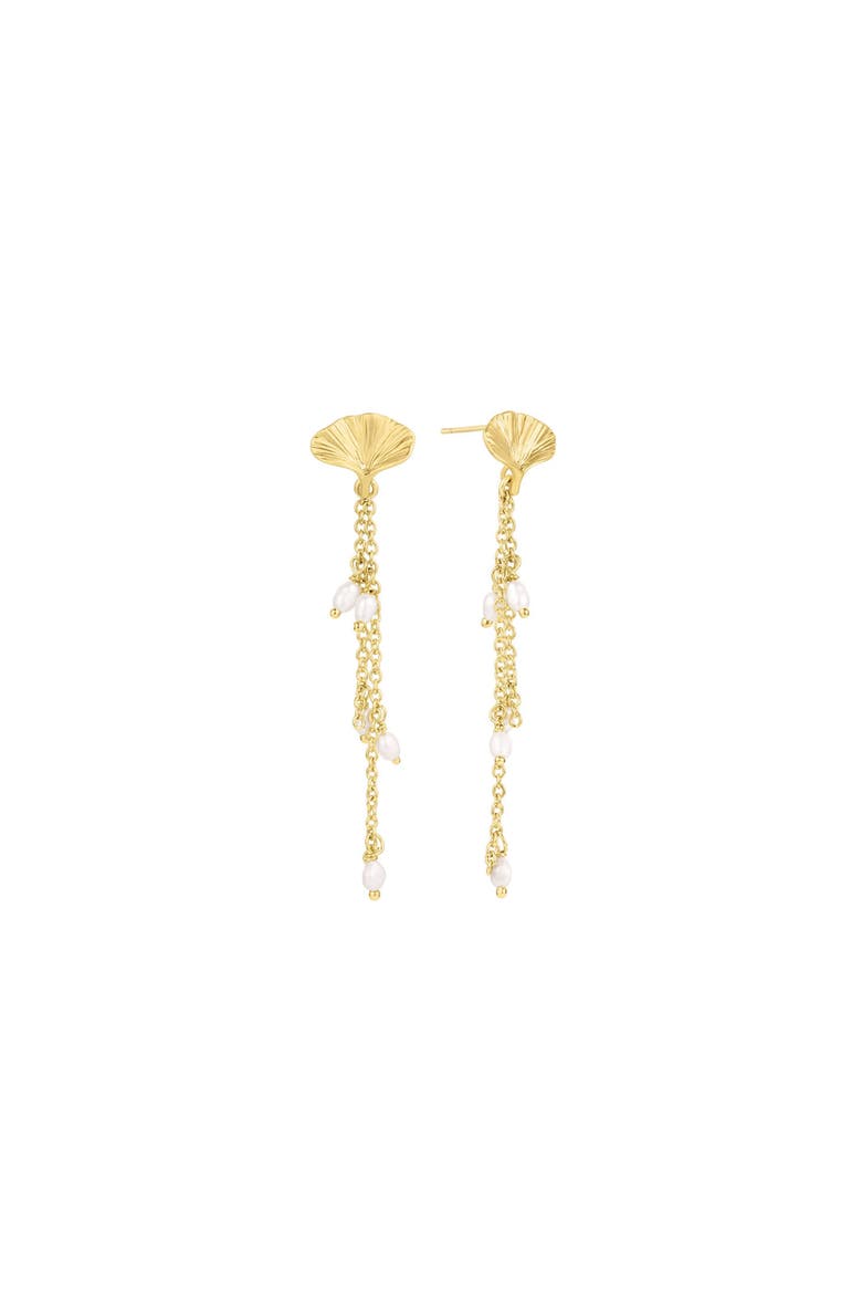Rene Earrings, Main, color, Gold