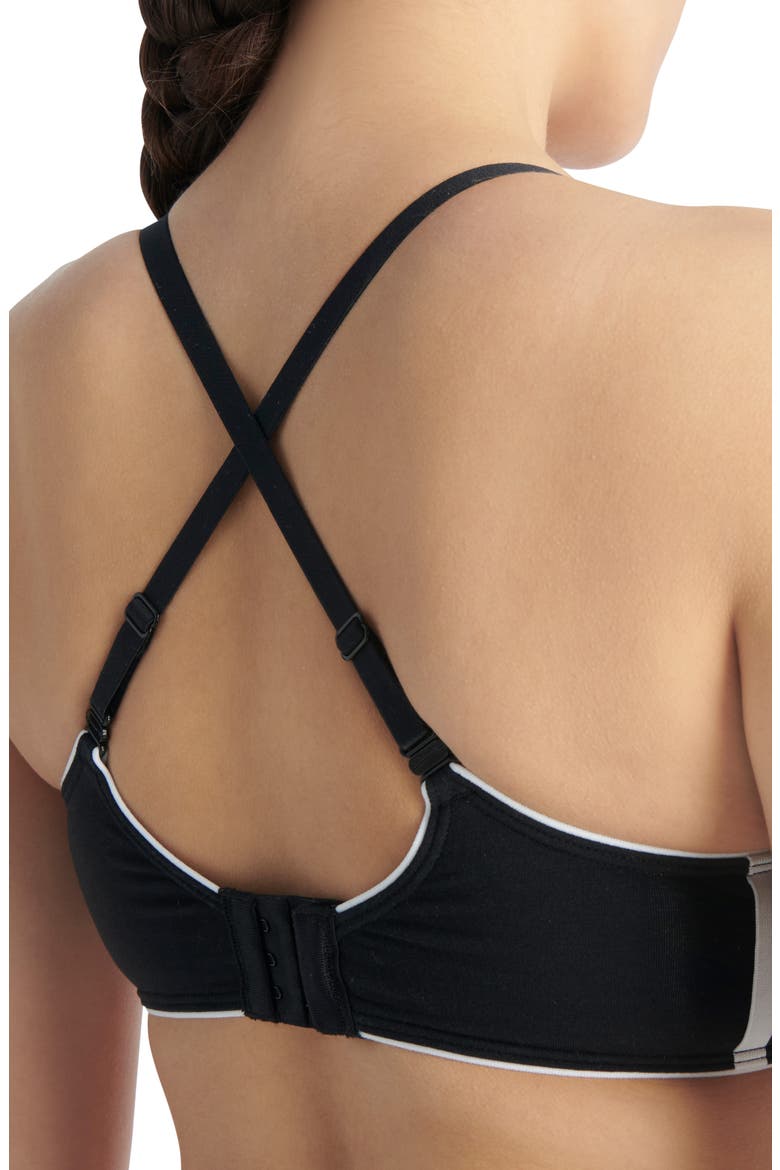 Padded Bralette, Alternate, color, BLACK