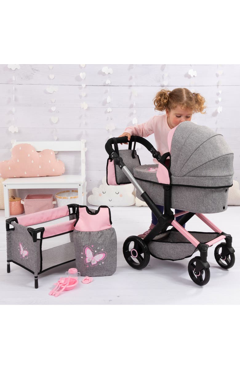 Bayer Design Xeo Mega 10Piece Set Pram, Bed, Handbag & Accessories, Alternate, color, Multicolored