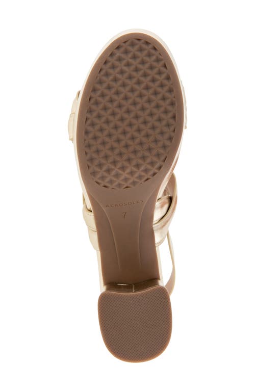 AEROSOLES AEROSOLES CAMEA PLATFORM SANDAL