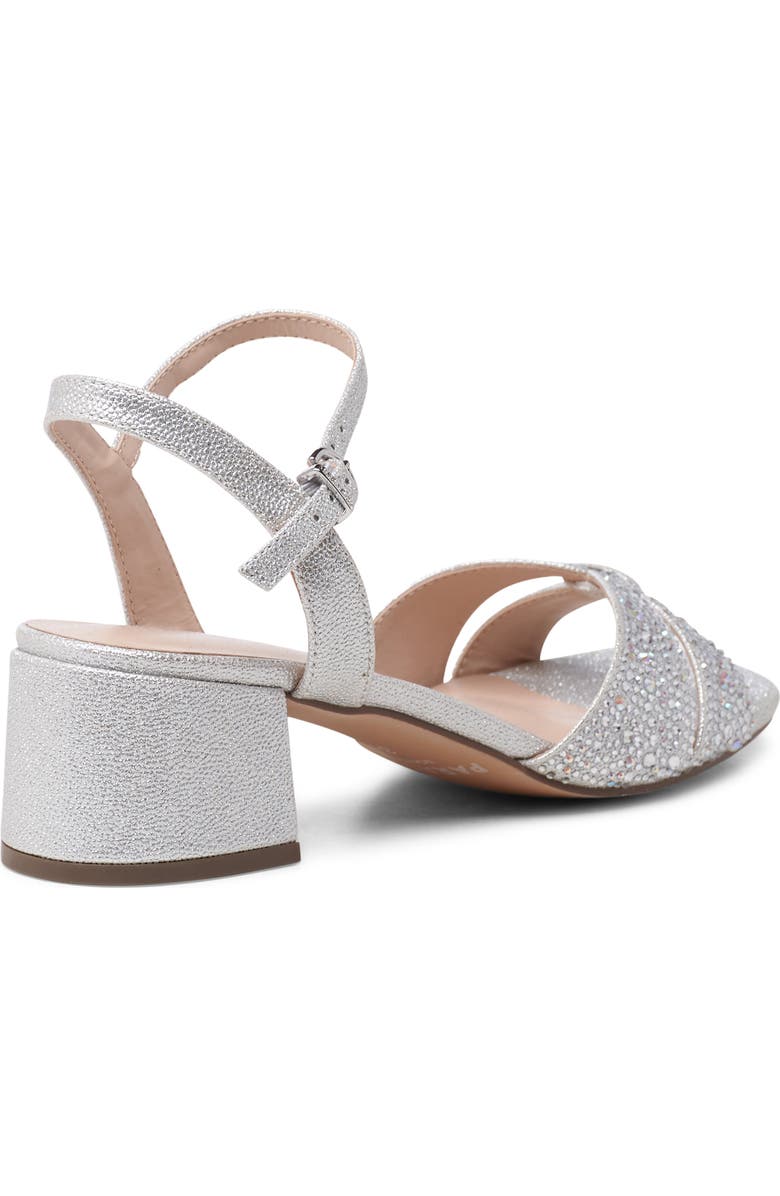 Paradox London Pink Marquise Embellished Ankle Strap Sandal, Alternate, color,