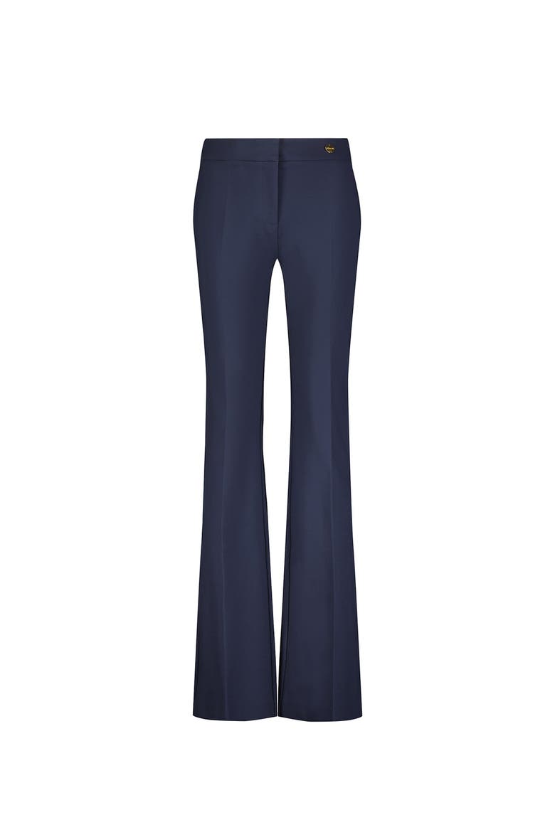 JULES Stretch Jersey FIT AND FLARE Pant, Main, color, Navy