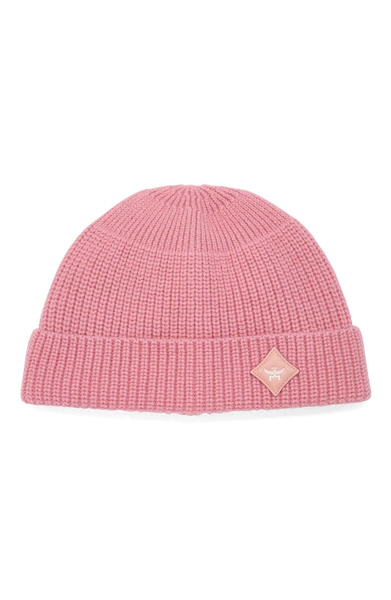 MCM Essential Wool Beanie, Main, color, Pink