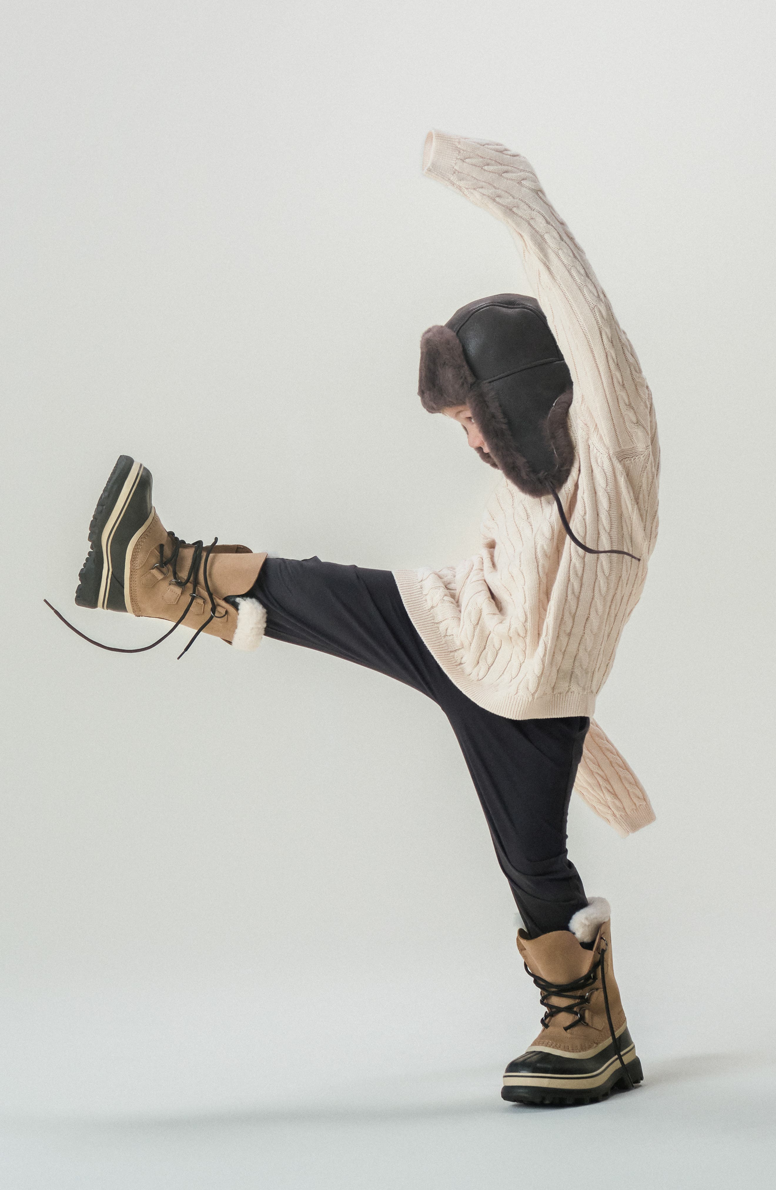 SOREL Youth Caribou<sup>™</sup> WP Boot, Alternate, color, 