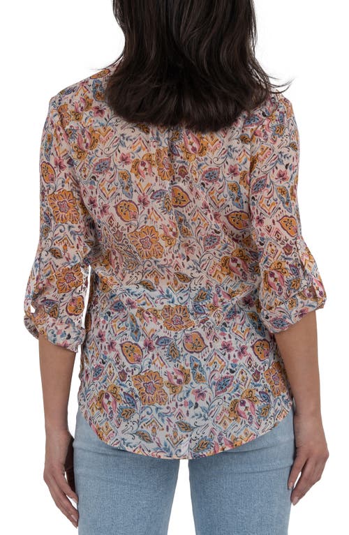 Kut From The Kloth Jasmine Chiffon Button-up Shirt
