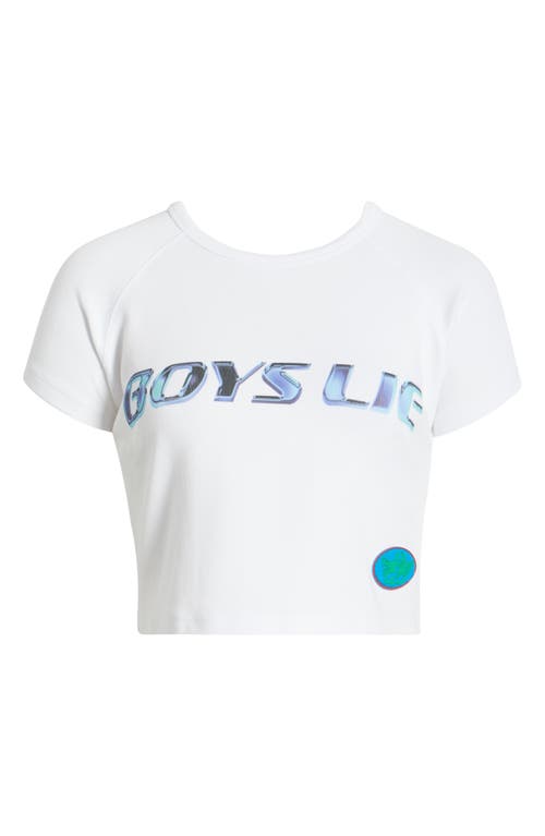 Boys Lie Gotta Jet All Yours Crop Graphic T-shirt