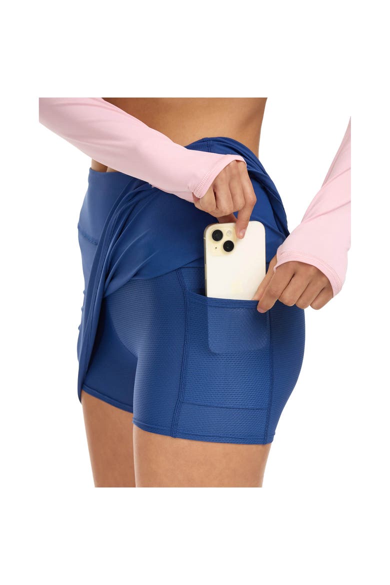 Women's Free Style Skort for Golf or Tennis with Sun and UV Protection, Alternate, color, Navy