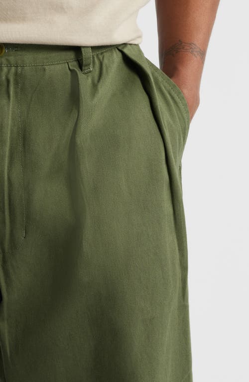 Service Works Drill Part Timer Cotton Twill Pants In Olive
