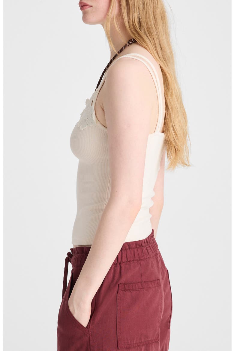 Pull-On Airy Denim Utility Shorts, Alternate, color, DUSTY MERLOT