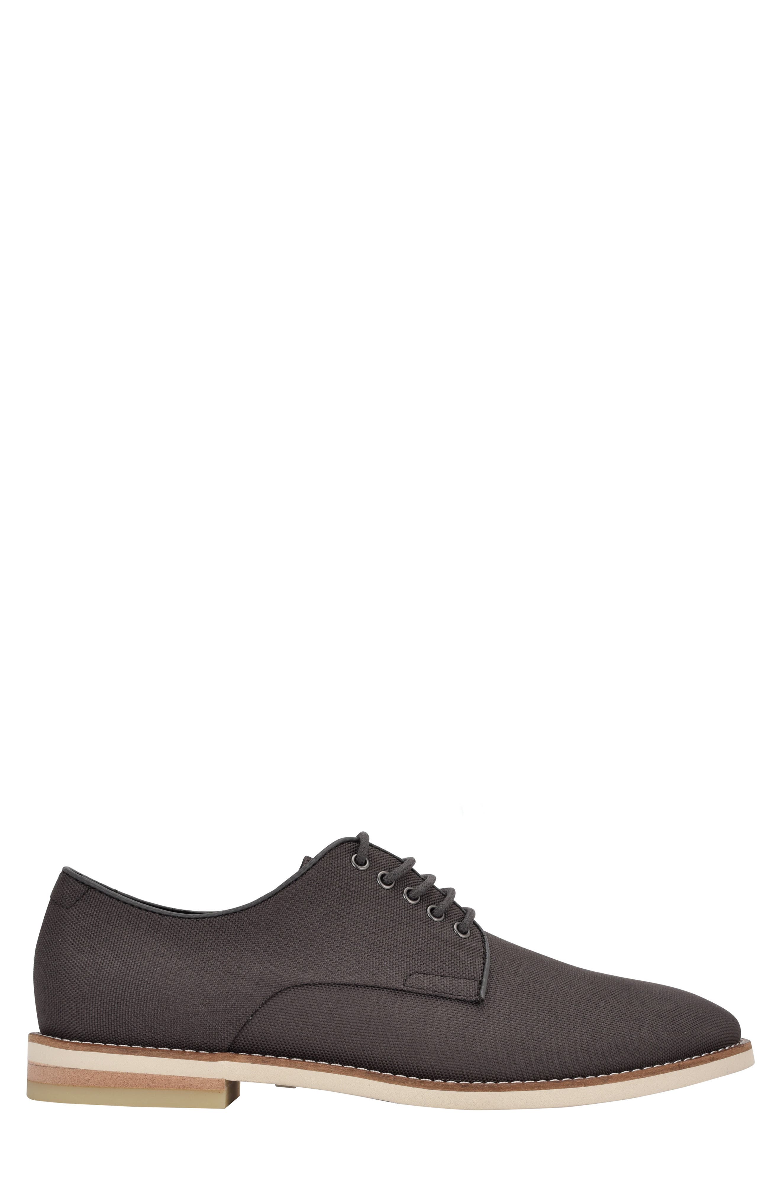 Calvin Klein Aggussie Derby, Alternate, color, Dk Grey Ballistic