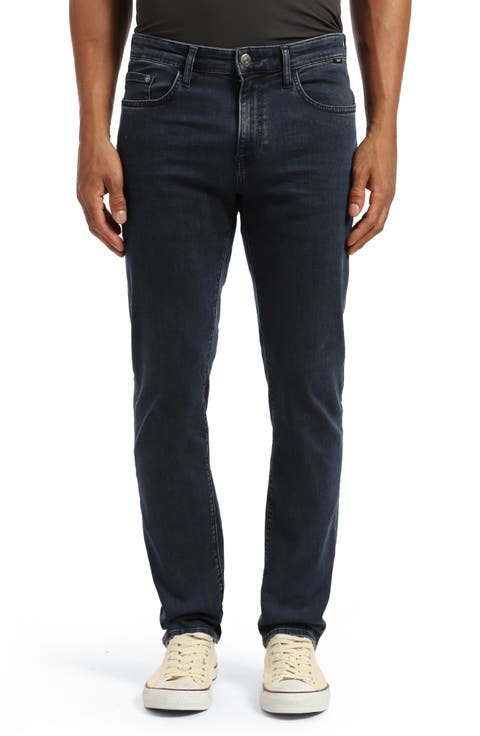 Marcus Slim Straight Leg Jeans (Deep Blue Supermove)