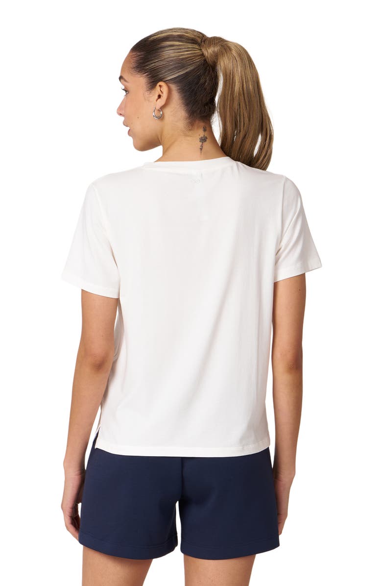 Rebody Active Rebody Essentials Short Sleeve Top, Alternate, color, White