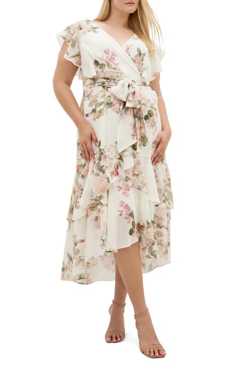 Floral Print Maxi Dress