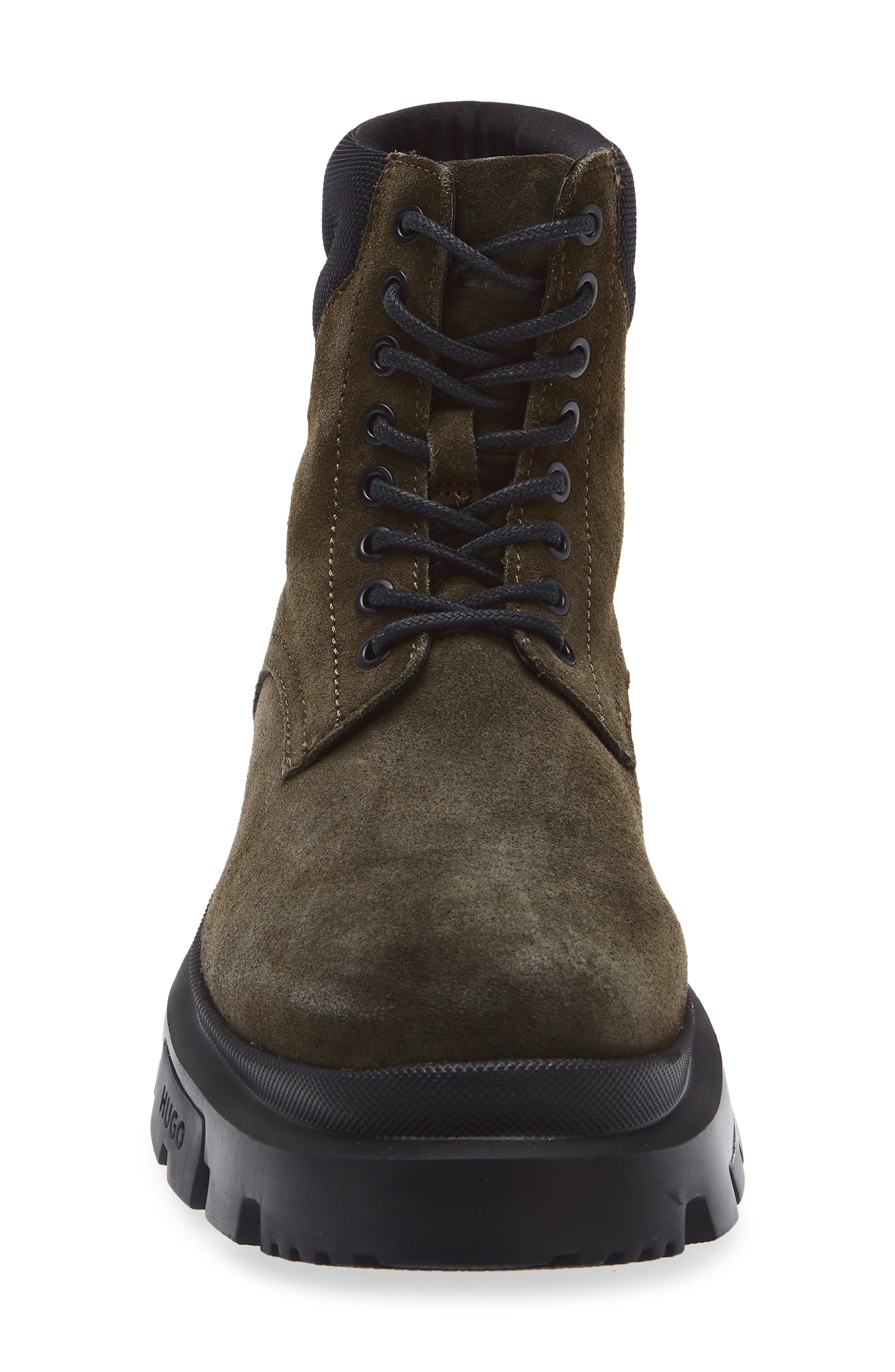 BOSS Fabyan Boot, Alternate, color, Dark Green