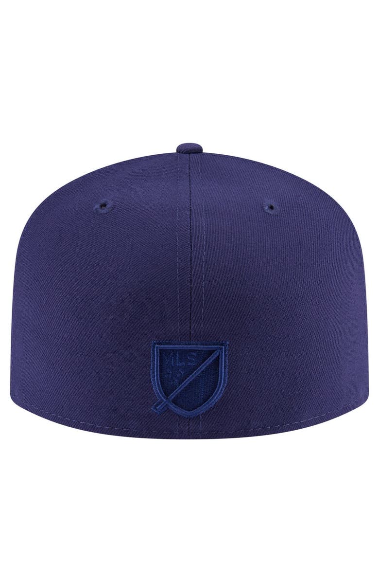 New Era Men's New Era Navy Vancouver Whitecaps FC Color Pack A-Frame 59FIFTY Fitted Hat, Alternate, color, Navy