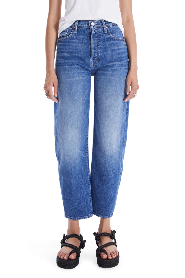 The Curbside Ankle Straight Leg Jeans, Main, color, COWBOYS DONT CRY