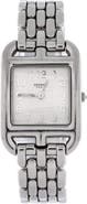 Pre-Owned Hermes Cape Cod Quartz Watch Stainless Steel 23