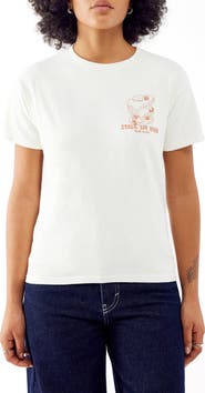 BDG Urban Outfitters Pancakes Cotton Graphic Baby Tee