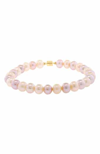 14k Gold Freshwater Cultured Pearl Bracelet