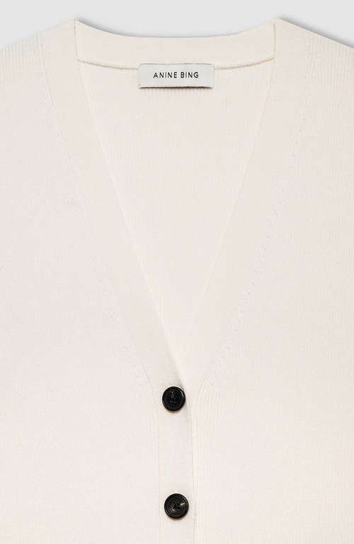 Anine Bing Lawrence Vest In White