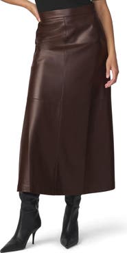 Joe's The Tavi Faux Leather Maxi Skirt
