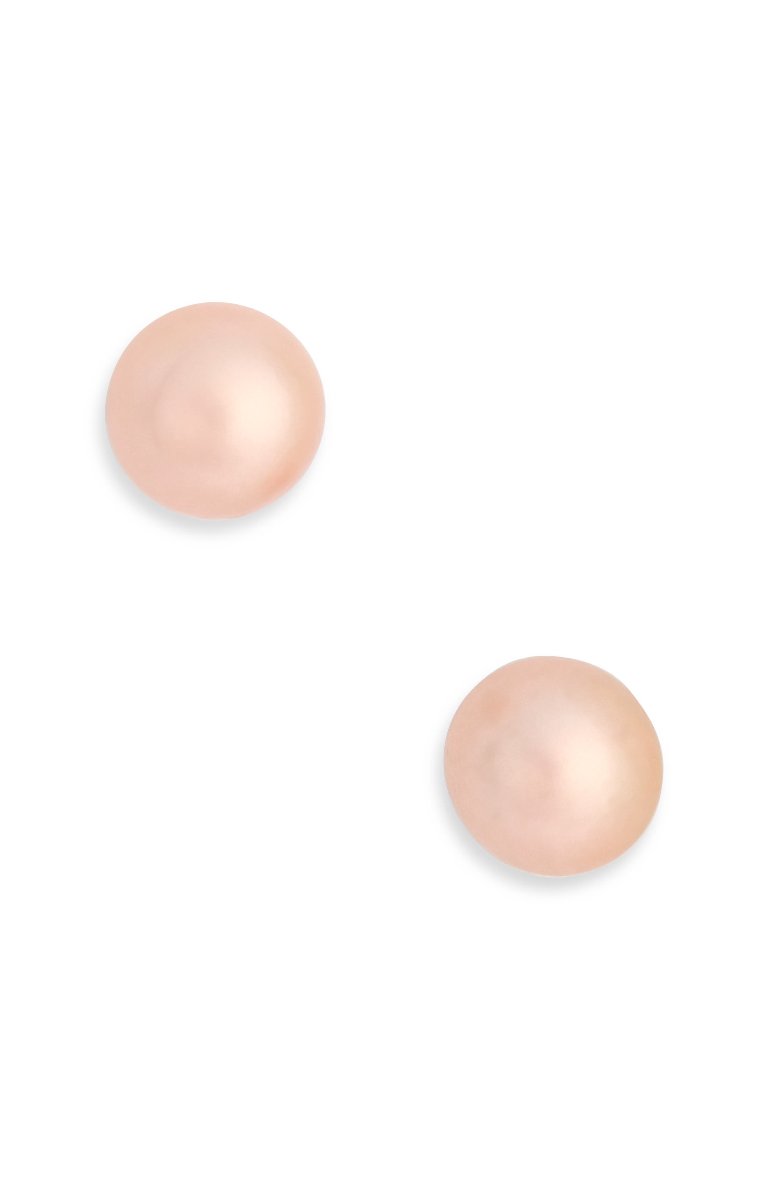 Kenneth Jay Lane Freshwater Pearl Stud Earrings