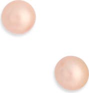 Kenneth Jay Lane Freshwater Pearl Stud Earrings