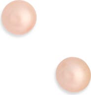 Kenneth Jay Lane Freshwater Pearl Stud Earrings